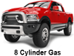 8 Cylinder gas
